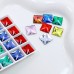 DZ 3068 8mm 10mm 12mm 14mm 16mm 22mmsquare shape crystal sew on stone 